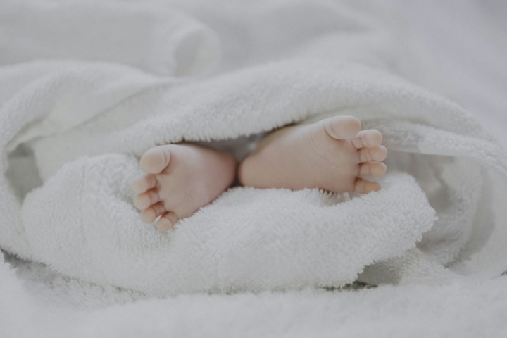 Sleeping newborn